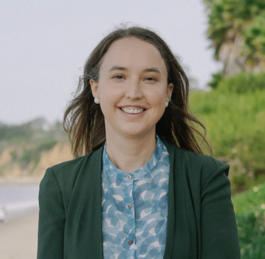 picture of a woman with long brown hair in professional clothing